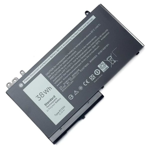 RYXXH 38Wh Battery for Dell Latitude 3160 E5450 E5550 E5250 05TFCY