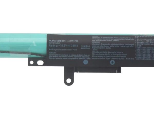 Asus A31N1730 0B110-00550100 X560UD-EJ153 X560UD X560UD-BQ157 Battery