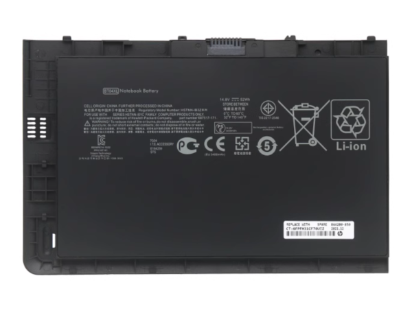 BT04XL Replacement Battery for Hp HSTNN-IB3Z EliteBook Folio 9470m 9480m