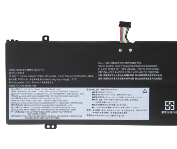 L18C4PF0 Replacement Lenovo ThinkBook 13s IML 5B10W67315 L18D4PF0 L18M4PF0 Battery