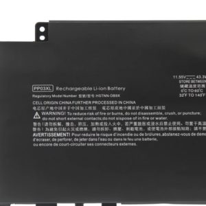 Hp HSTNN-OB1P L83388-421 L83388-AC1 PP03XL PV03XL Battery