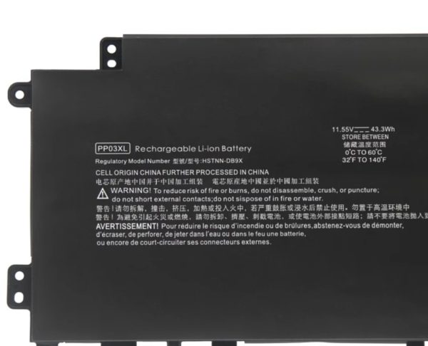 Hp HSTNN-OB1P L83388-421 L83388-AC1 PP03XL PV03XL Battery