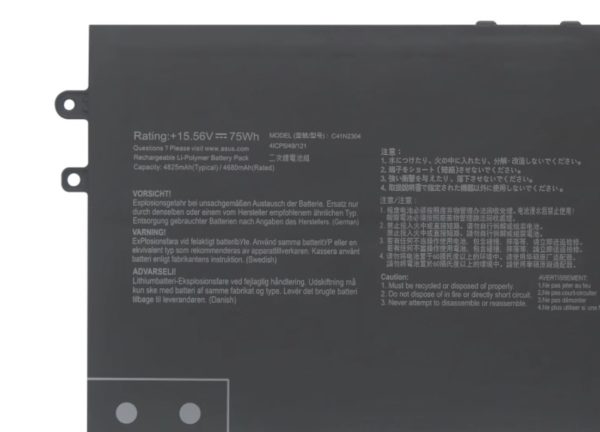 C41N2304 Odmya Battery for Asus Vivobook S 16 OLED M5606 S5606 Zenbook 14 OLED UM3406HA - Image 3